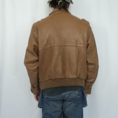 画像3: 80's〜 Wilsons シングルライダースジャケット SIZE44 (3)
