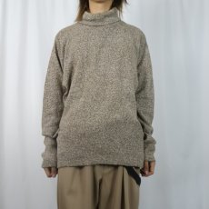画像2: 90's Ralph Lauren RRL タートルネック コットンニットセーター XXL (2)