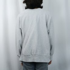 画像3: 80's Champion REVERSE WEAVE トリコタグ USA製 "NORTHWOOD" 染み込みプリントスウェット XL (3)