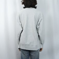 画像3: 80's Champion REVERSE WEAVE トリコタグ USA製 "UNIVERSITY OF MASSACHUSETTS" 染み込みプリントスウェット XL (3)
