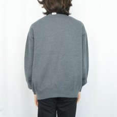 画像3: 90's RUSSELL ATHLETIC USA製 前V 無地スウェット XL (3)