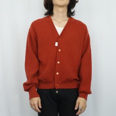 画像2: 60's The Halle Bros. Co. ウール×モヘアニットカーディガン M (2)