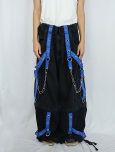 画像3: TRIPP NYC 2WAY ボンテージカーゴパンツ BLACK XL (3)