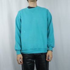 画像2: 90's RUSSELL ATHLETIC USA製 前V 無地スウェット XL (2)