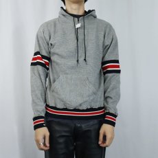 画像2: 70's RUSSELL ATHLETIC 金タグ USA製 ハーフジップ スウェットフーディー M (2)