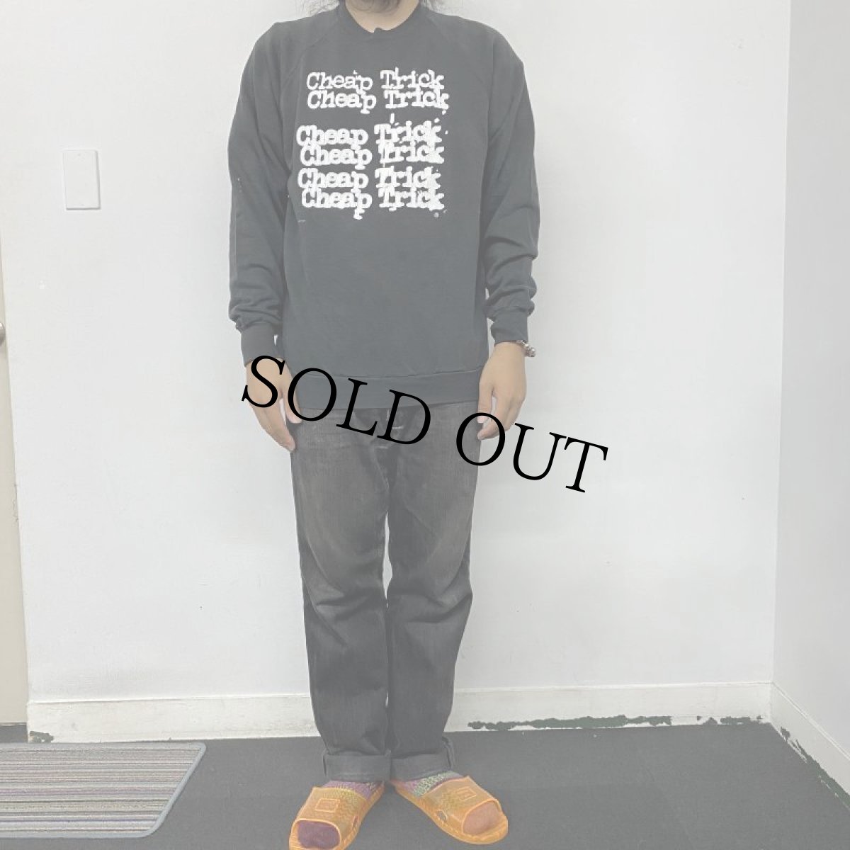 画像2: 80's USA製 "Cheap Trick" ロックバンドスウェット XL (2)