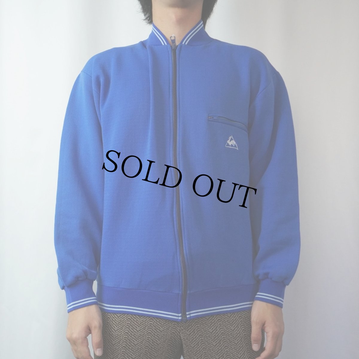 画像2: 80〜90's Le coq sportif FRANCE製 トラックジャケット (2)