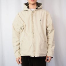 画像3: POLO Ralph Lauren リバーシブル コットンジップパーカー L (3)