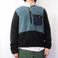 画像2: [お客様お支払い処理中]90's Patagonia USA製 アクアファー フリースジャケット L (2)