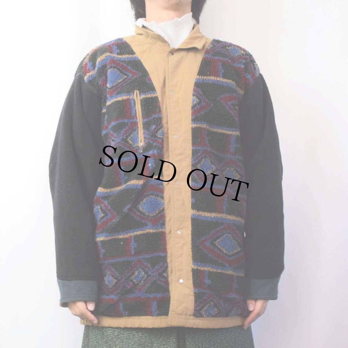 画像5: 90's Patagonia ボアライナー ワークレンジコート (5)