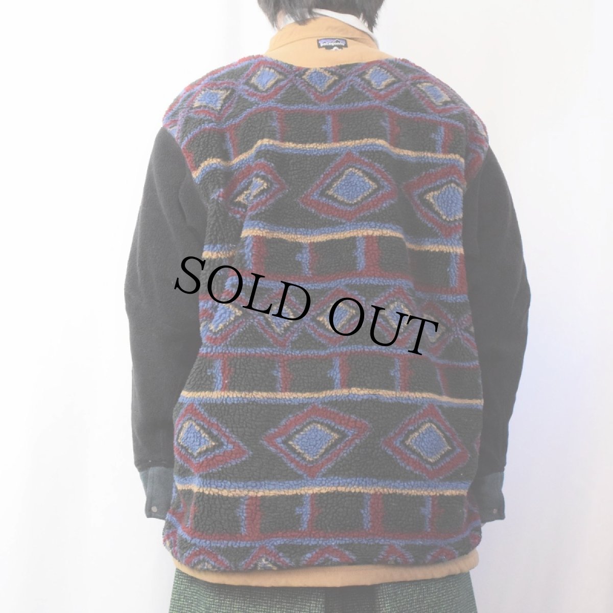 画像6: 90's Patagonia ボアライナー ワークレンジコート (6)