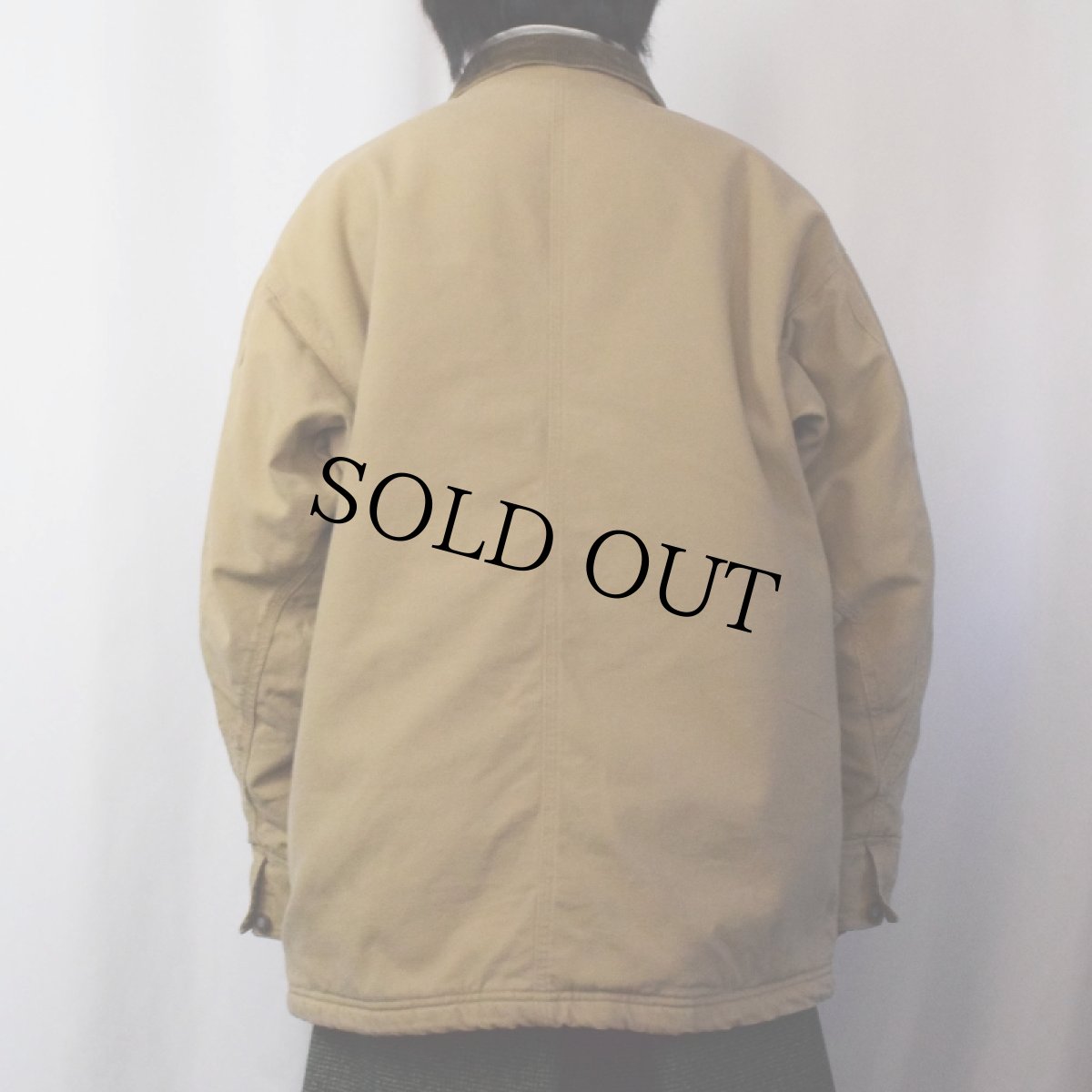 画像4: 90's Patagonia ブルズアイ柄ライナー ヌエボレンジコート L (4)