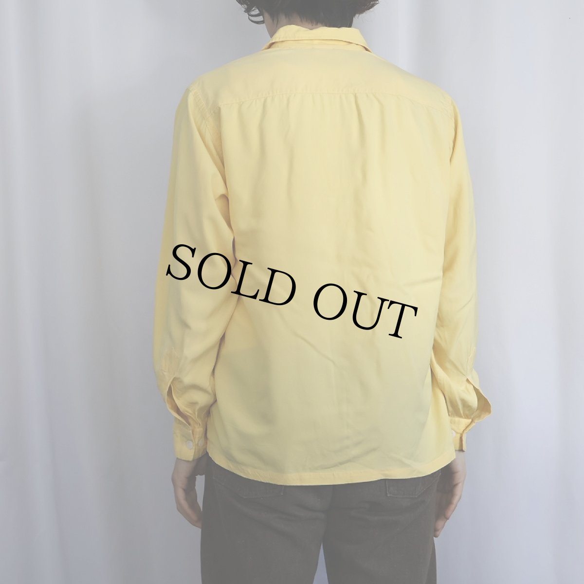 画像3: 50's〜 Glentop オープンカラーレーヨンシャツ M (3)