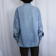 画像3: VINTAGE U.S.NAVY シャンブレーシャツ (3)