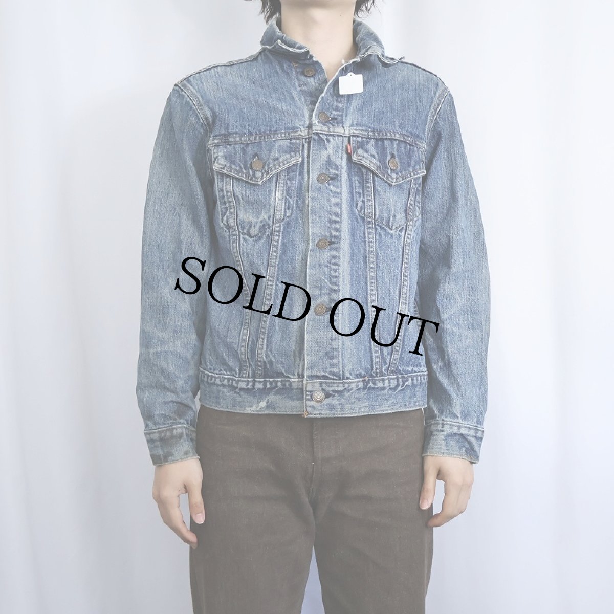 画像2: 70〜80's Levi's 70505-0217 USA製 デニムジャケット SIZE40 (2)