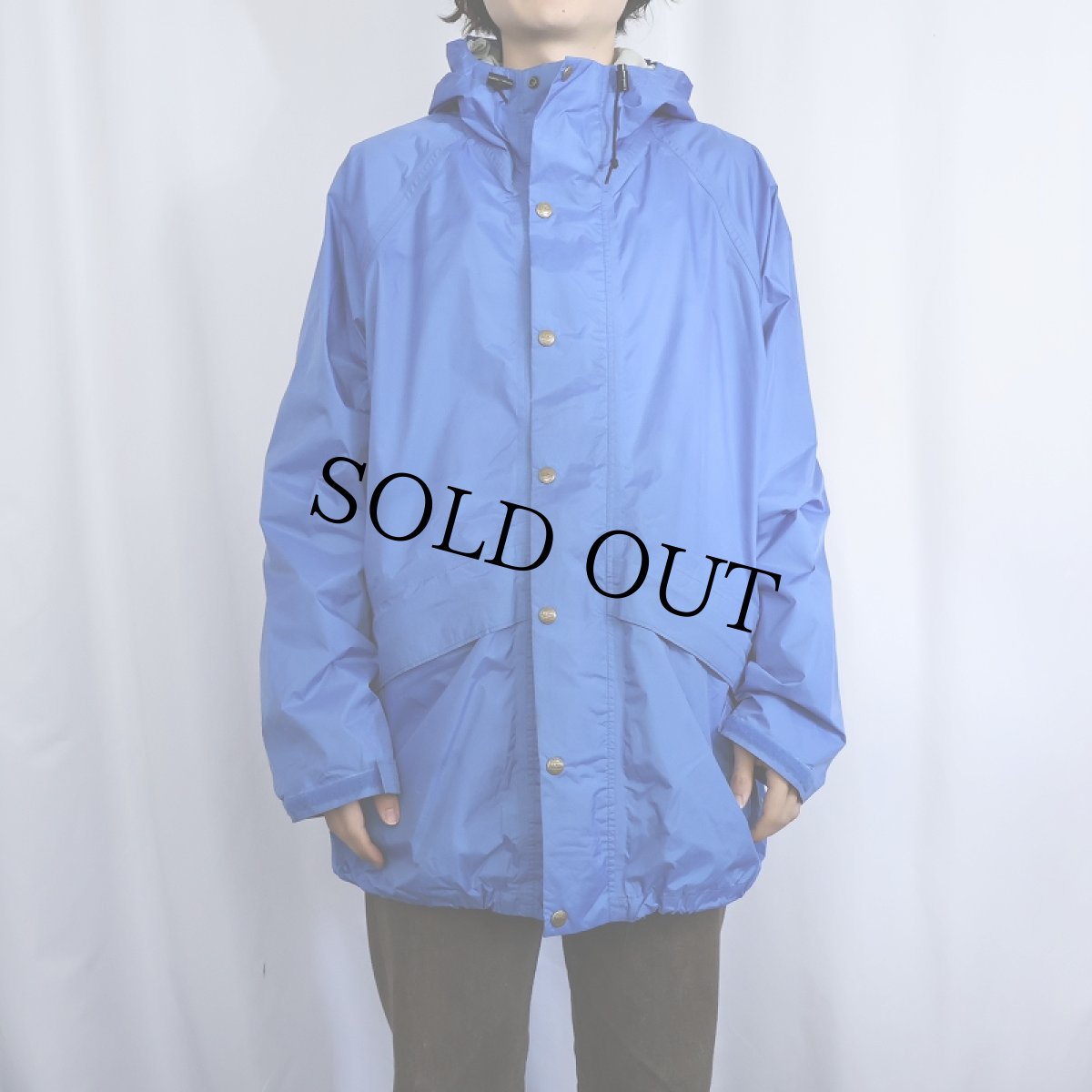 画像2: 80〜90's L.L.Bean USA製 "GORE-TEX" ナイロンマウンテンパーカー L (2)