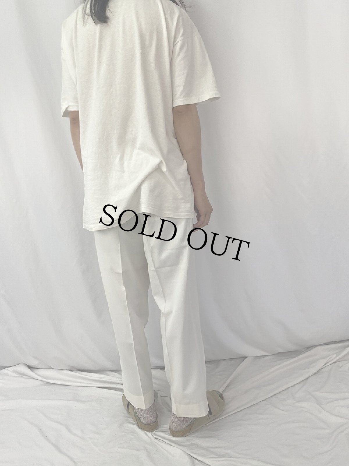 画像4: 70's Creighton ノータックスラックス W34 (4)