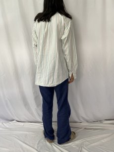 画像4: 80's〜90's POLO COUNTRY Ralph Lauren マルチストライプ柄 コットンシャツ L (4)