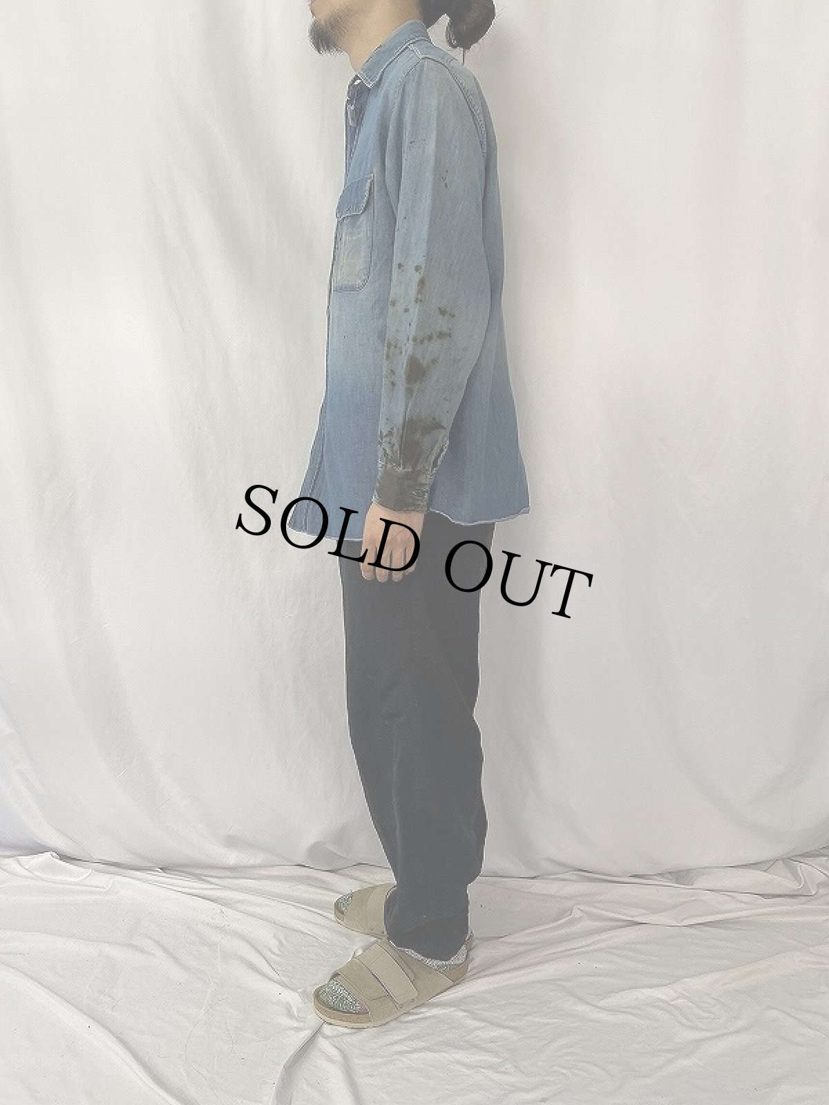 画像3: 60's Years Wear デニムシャツ (3)