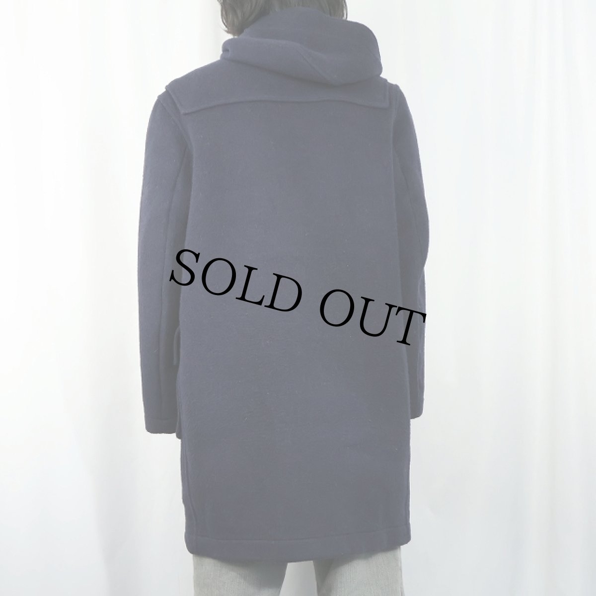 画像3: 60〜70's Gloverall ENGLAND製 ウールダッフルコート NAVY SIZE40 (3)