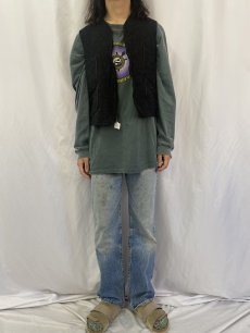 画像2: 90's Woolrich メルトンベスト (2)