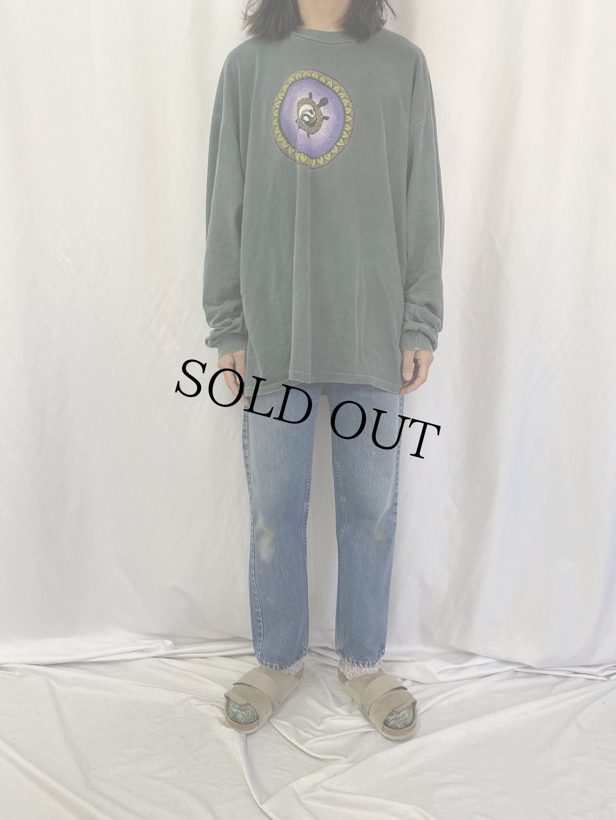 画像2: 80's Levi's 20505-0217 オレンジタブ デニムパンツ W35 (2)