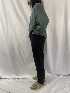 画像3: 90's Levi's 5 USA製 ブラックデニムパンツ W31 (3)