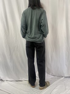 画像4: 90's Levi's 5 USA製 ブラックデニムパンツ W31 (4)