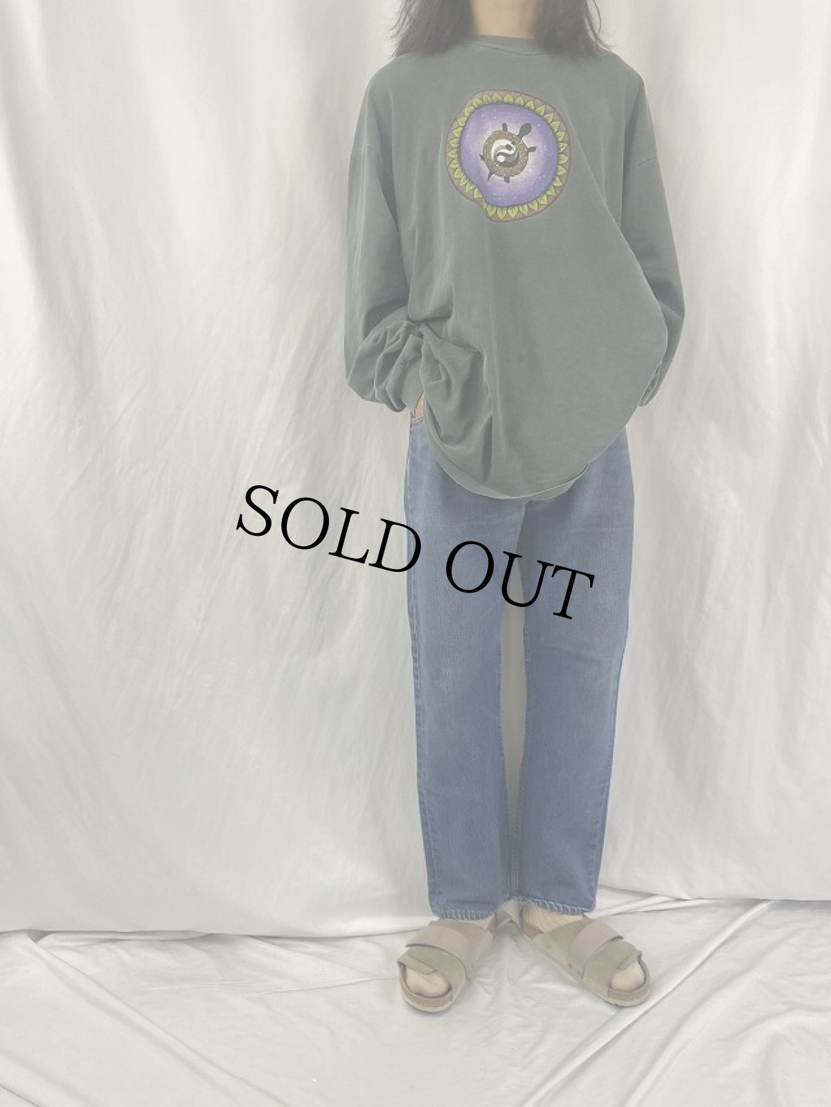 画像2: 90's Levi's 501 USA製 デニムパンツ W35 (2)