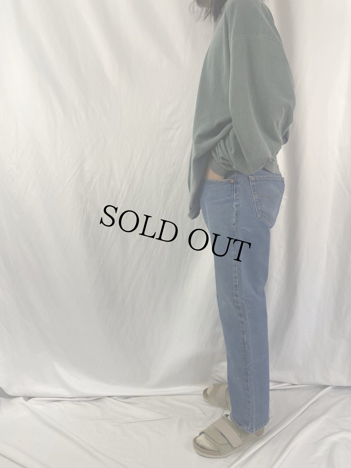 画像3: 90's Levi's 501 USA製 デニムパンツ W35 (3)