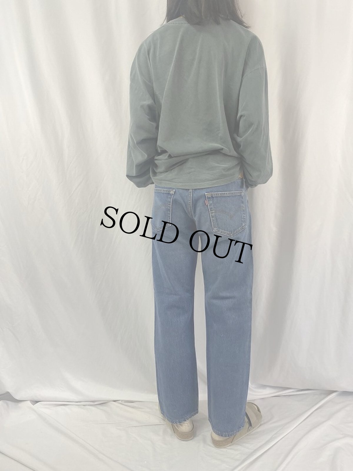 画像4: 90's Levi's 501 USA製 デニムパンツ W35 (4)