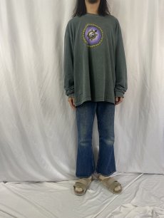 画像2: 70's Levi's 646-0217 オレンジタブ ベルボトムデニムパンツ W33 (2)