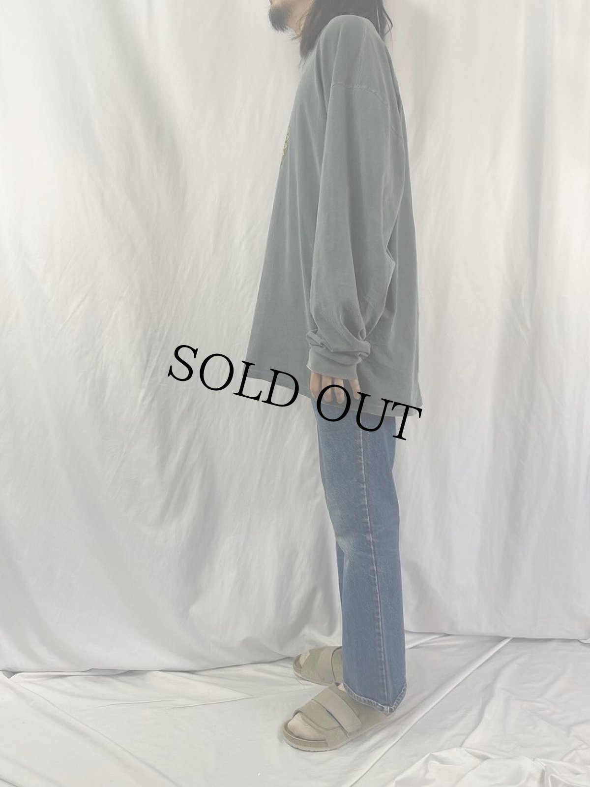 画像3: 70's Levi's 646-0217 オレンジタブ ベルボトムデニムパンツ W33 (3)