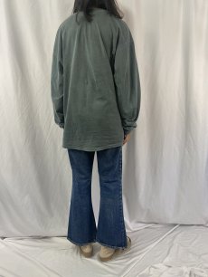 画像4: 70's Levi's 646-0217 オレンジタブ ベルボトムデニムパンツ W33 (4)