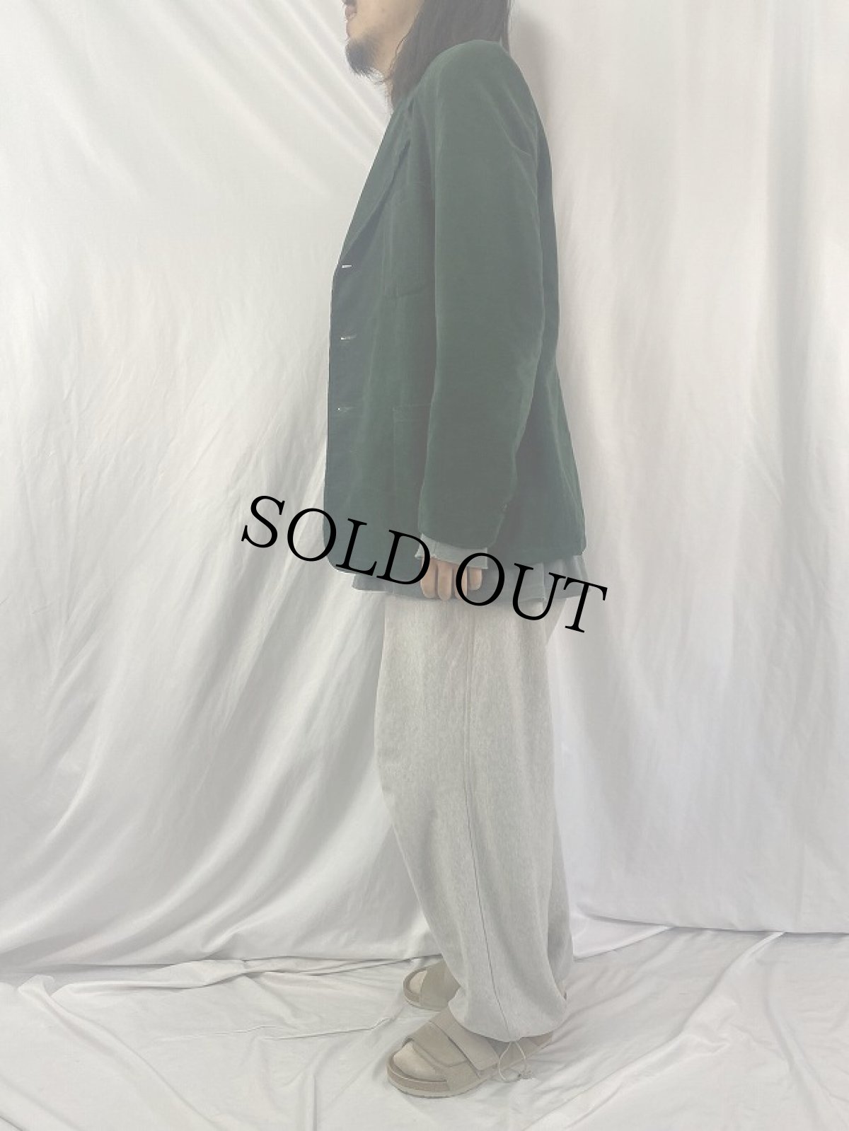 画像3: 50's CAMPUS コーデュロイテーラードジャケット SIZE40 (3)