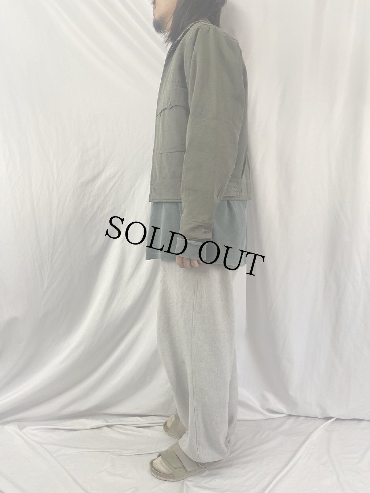 画像3: "Frank" 刺繍入り ウールジャケット (3)