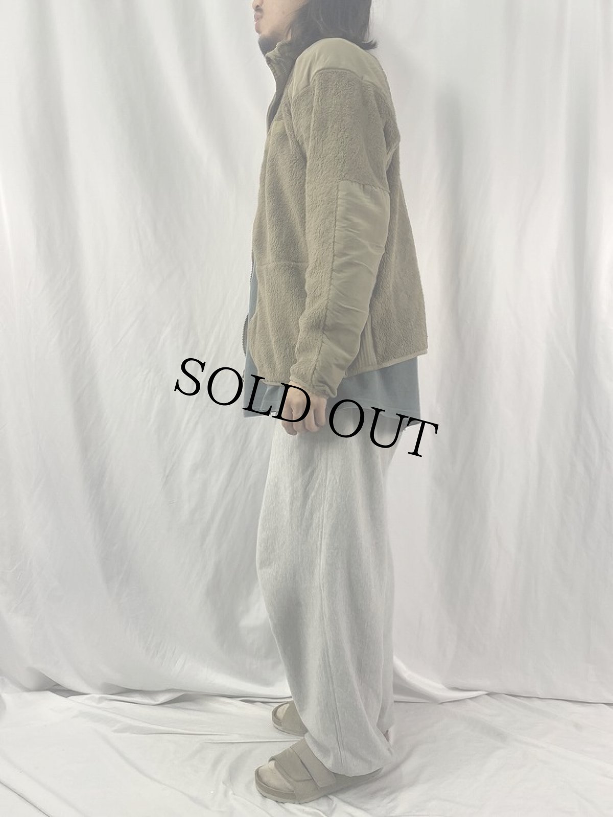 画像3: U.S.MILITARY ECWCS GEN3 Cold Weather コヨーテフリースジャケット MEDOUM-LONG (3)