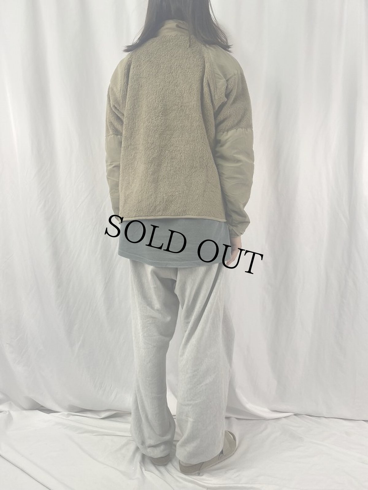 画像4: U.S.MILITARY ECWCS GEN3 Cold Weather コヨーテフリースジャケット MEDOUM-LONG (4)