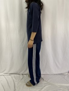 画像3: 80's Champion USA製 トリコタグ ロゴプリント フットボールTシャツ NAVY L (3)