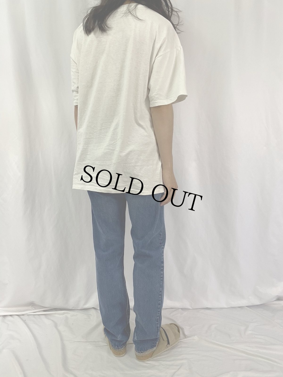 画像4: 60's LEVI'S 502 BIGE デニムパンツ W31 (4)