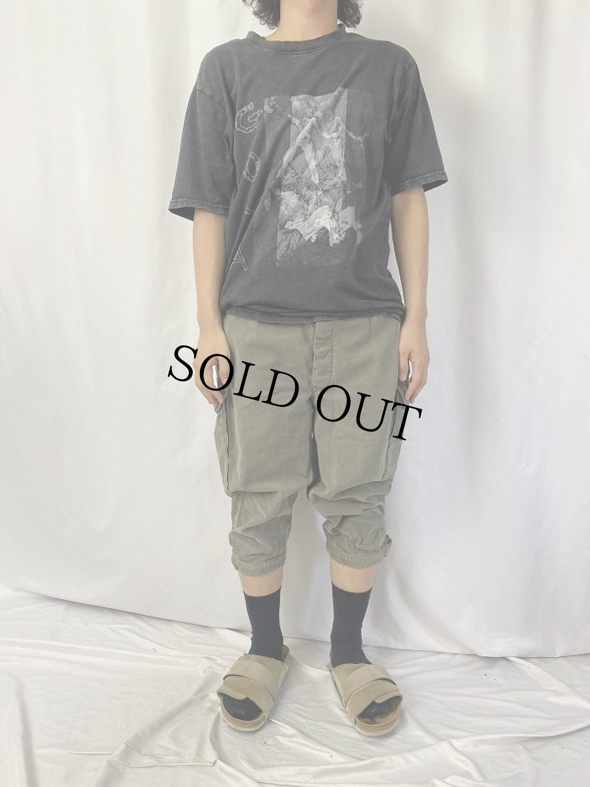 画像2: GERMAN ARMY モールスキン ニッカーズ カーゴパンツ W35 (2)