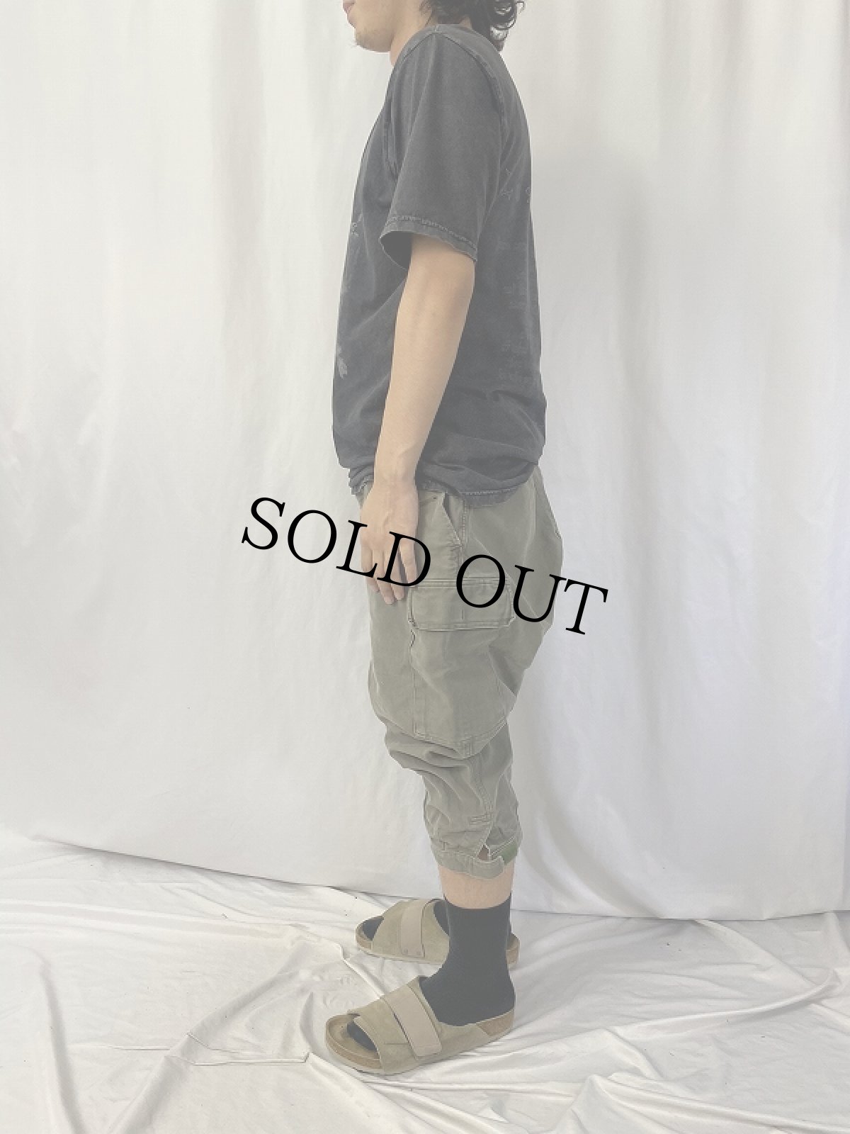 画像3: GERMAN ARMY モールスキン ニッカーズ カーゴパンツ W35 (3)