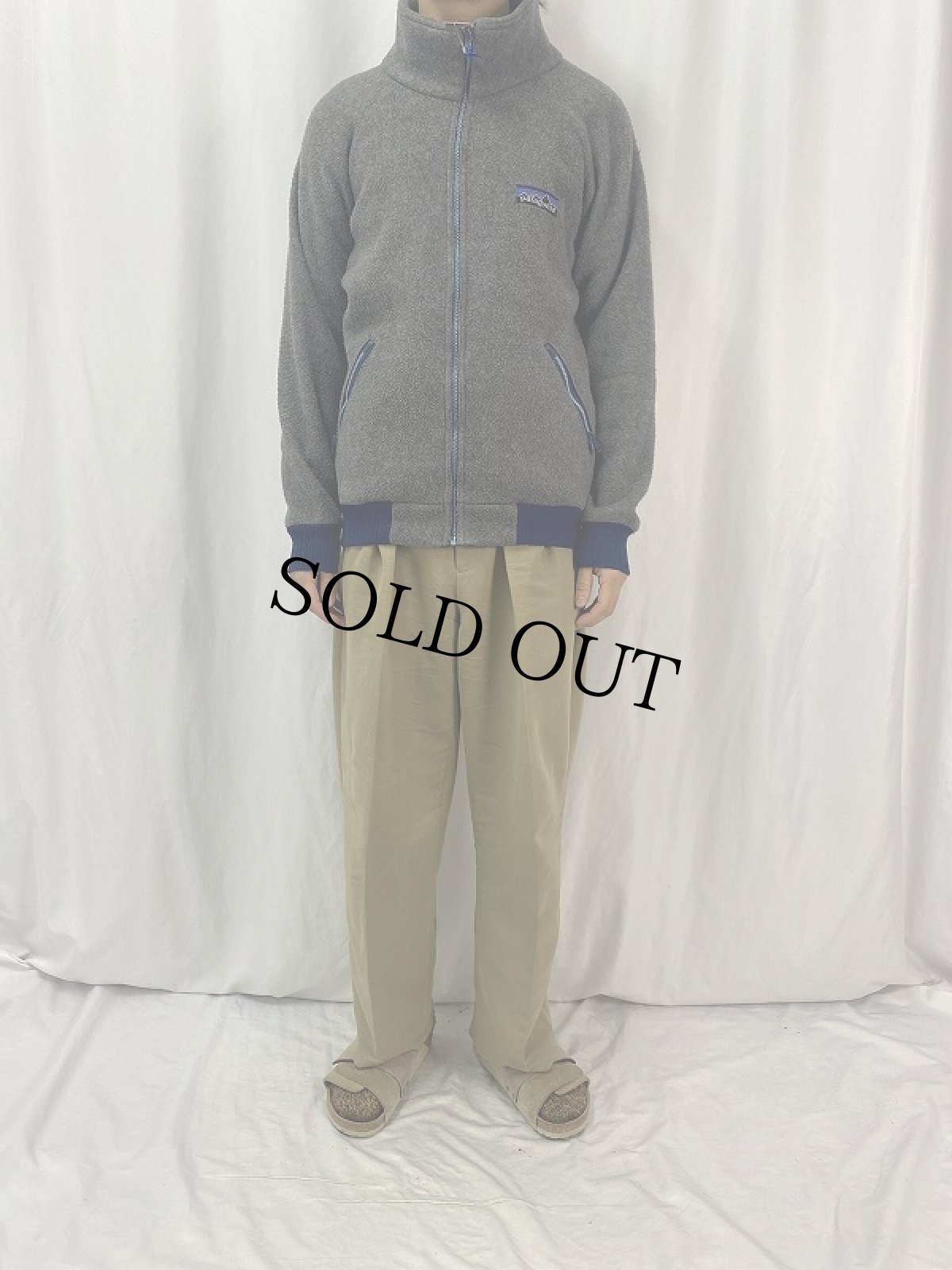 画像2: 80's Patagonia デカタグ ジップフリースジャケット L (2)