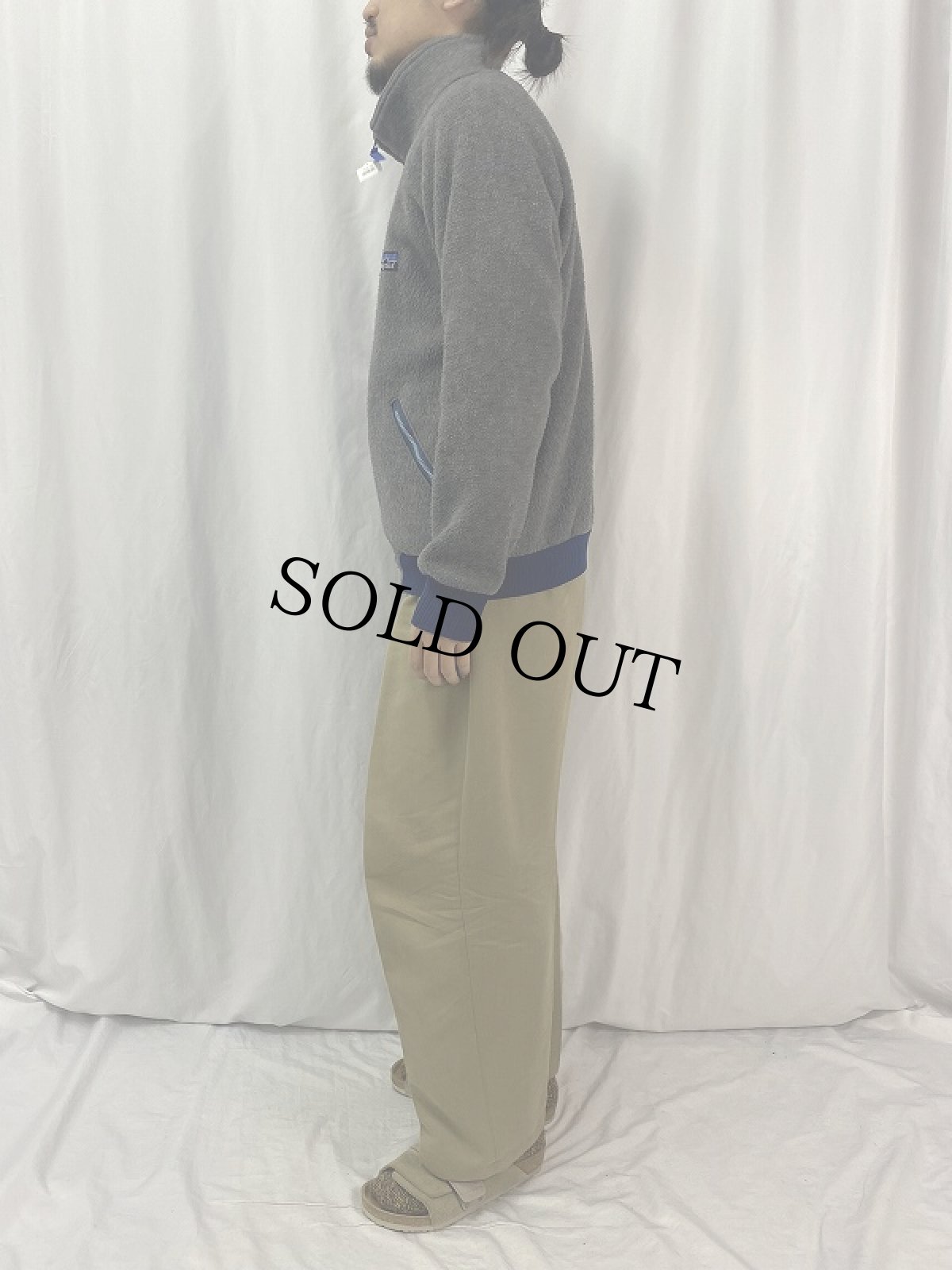 画像3: 80's Patagonia デカタグ ジップフリースジャケット L (3)