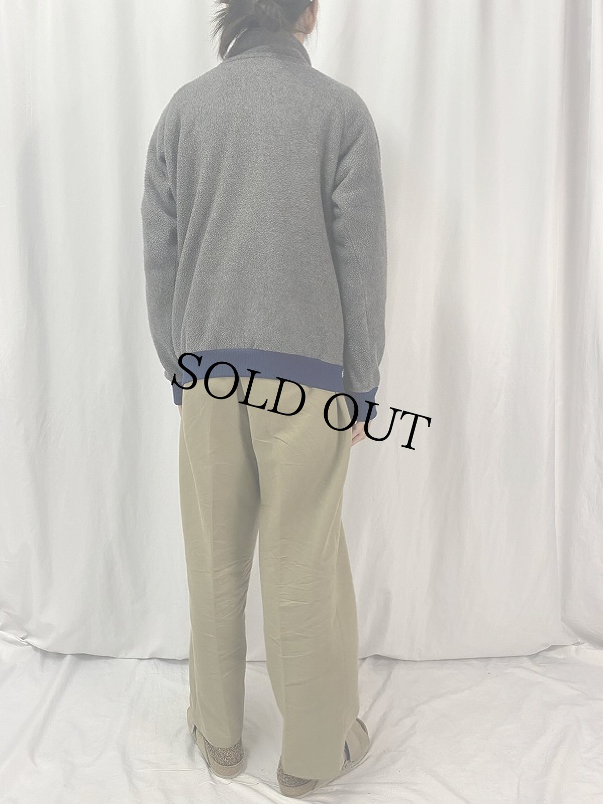 画像4: 80's Patagonia デカタグ ジップフリースジャケット L (4)