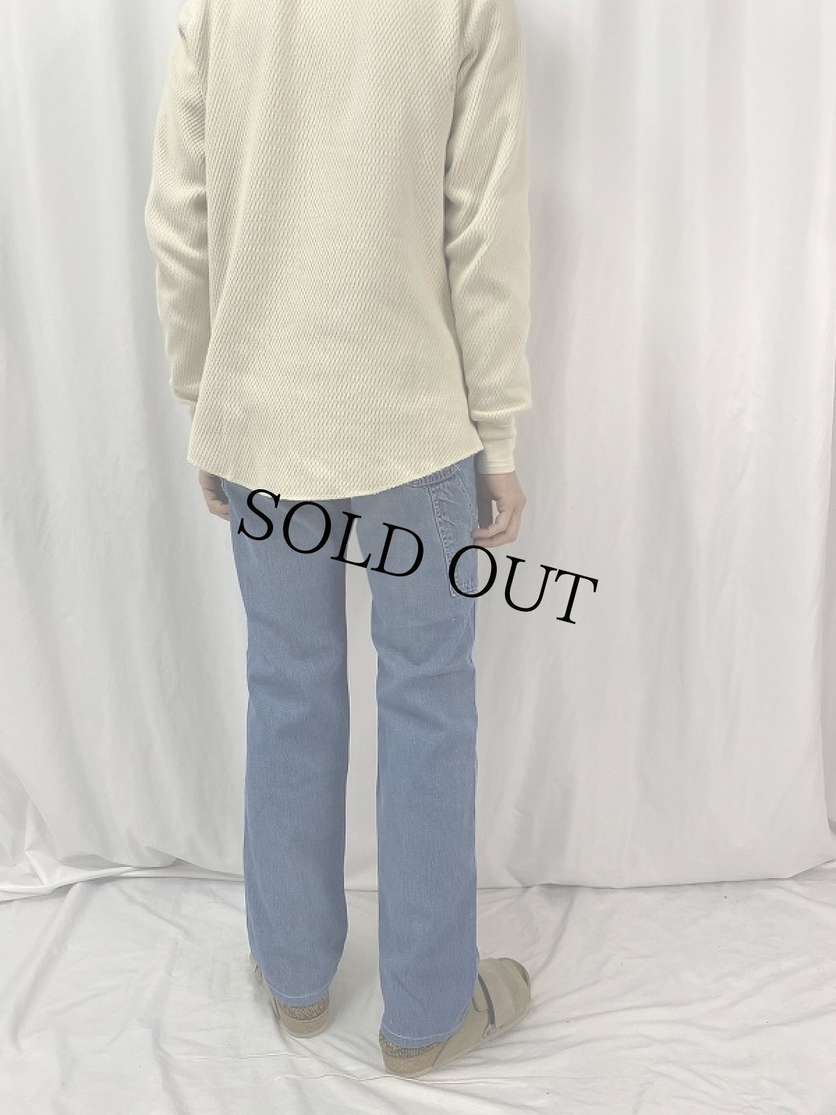 画像4: 70's Lee USA製 デニムペインターパンツ W31 (4)