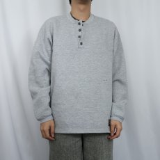 画像2: 90's RUSSELL ATHLETIC USA製 ヘンリーネックスウェット M (2)