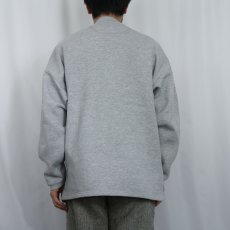 画像3: 90's RUSSELL ATHLETIC USA製 ヘンリーネックスウェット M (3)