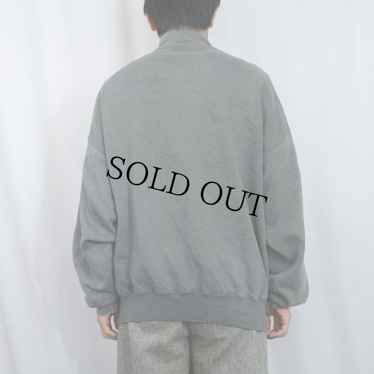 画像3: 90's RUSSELL ATHLETIC USA製 ハーフジップスウェット XXL (3)