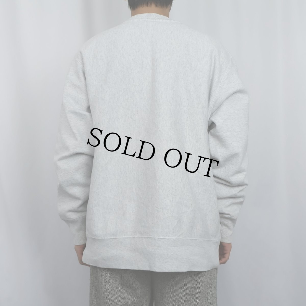 画像3: Champion REVERSE WEAVE "UW-LA CROSSE" プリントスウェット L (3)